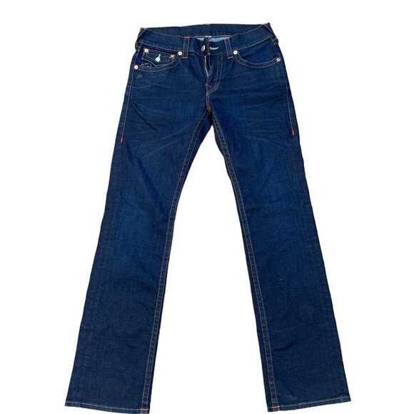 True Religion Jeans Size 31 STRAIGHT Blue - Picture 7 of 8